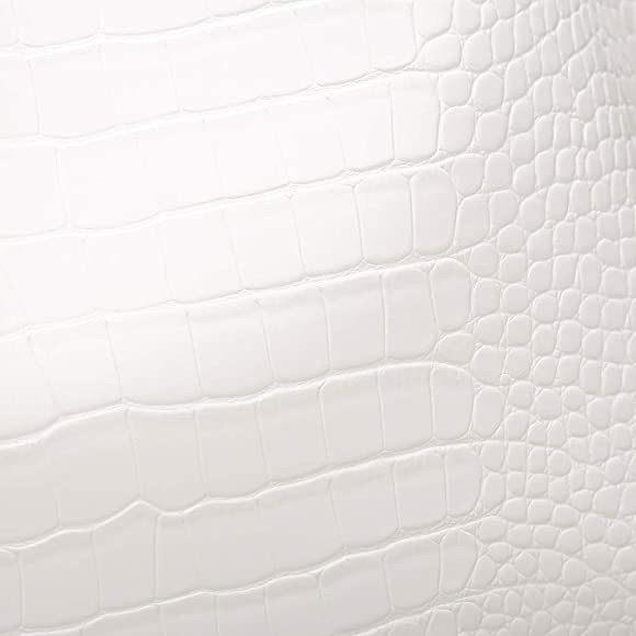 WHITE TEXTURED SOFT FAUX LEATHER TOTE SHOULDER BAG - Picture 4 of 6